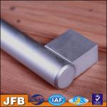 Aluminum extrusion furniture accessory standard stock aluminum door handle Solid