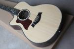 Ebony finggerboard 41-inch cutaway 916 natural wood color left handed acoustic