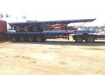 2 Axle 3 Axle 40 Ft 20 Ft Flatbed Container Semi Trailer