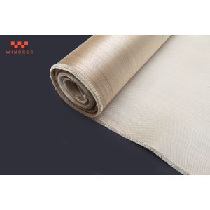 Fireproof Heat Treated Fiberglass Fabric Thermal Insulation Fiberglass Cloth