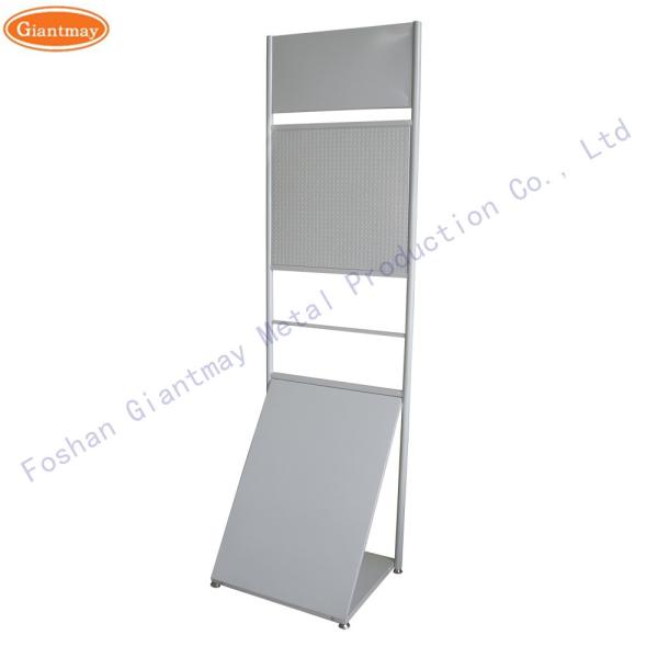 Commercial Exhibitors Hanging Product Tool Rack Floor Standing Metal Display Stand