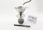 Permanent Paperless Stainless Steel Pour Over Coffee Filter For Home