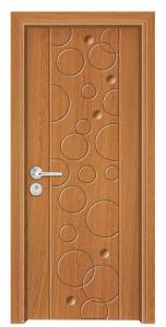 China AB-GM8083 PVC MDF interior door factory