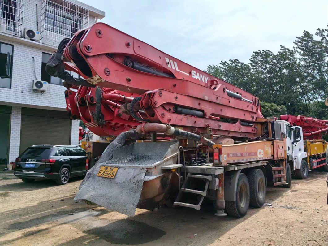 38m Concrete Pump Truck Heavy Equipment Concrete Boom Pump Truck Mounted Pump