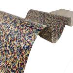 New Design Artificial Colorful Spot Wood Veneer For Jewel Box Car Interior Home