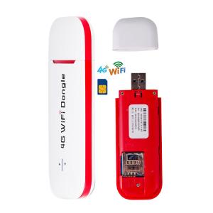 China 100.8Mbps Cat4 4G LTE USB WiFi Modem Hotspot Router For Tablet Car Media factory