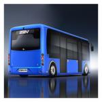 electric city bus Electric Passenger Bus 14 seater for urban transportation.