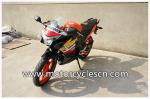 High Performance CBR150 Drag Racing Motorcycles With 4 Stroke Air-cooled Orange