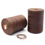 Polyester/ Waxed 150D/16 Color Hand Sewn Flat Wax Thread for Leather Goods