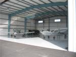Light Steel Hot Dip Galvanized Prefabricated Airplane Hangar Building