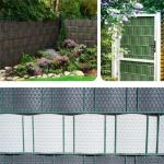 Easy Install Vinyl Fence Tape For Privacy Garden Fencing And Room Divider