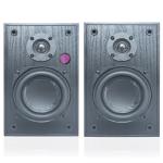 Bluetooth Wooden Bookshelf Speakers 4 Inch Wireless Studio Monitor Loudspeakers