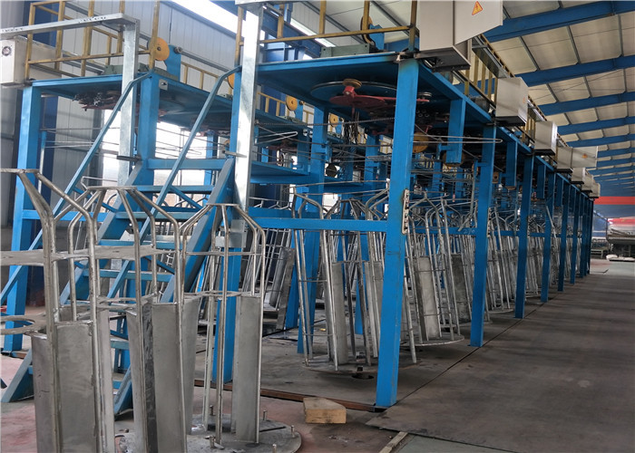 Cold Electric Wire Galvanizing Line For 380 ~ 550 MPa Iron Steel Wire Zinc Coating
