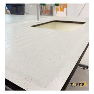 China Porcelain Soil Ceramic Laboratory Worktop Waterproof Chemical Resistant factory