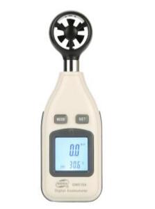 China GM816A 6F22 9V Portable Digital Anemometer Air Flow Meter factory