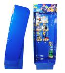 Recyclable Cardboard Pegboard Display Stands Embossed