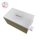 Debossing Ribbon Cardboard Craft Paper Gift Box Metallic Laminating