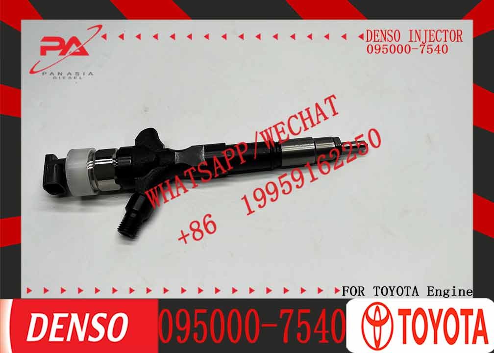095000-7540 23670-30281 Auto Fuel Injection 0950007540 Truck Injectors 095000 7540 For Denso