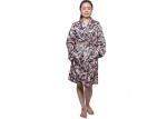 Winter Women'S Long Sleeve Satin Pajamas , Breathable Ladies Night Sleeping