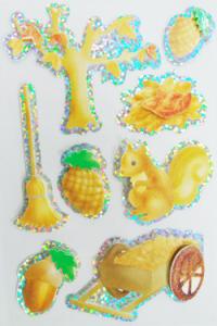 China Peel Off Paper Kids Hologram Stickers Custom Made For Books 80x120 Mm factory
