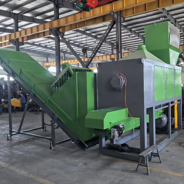 China Sand Remover and PP Woven Bag Cleaning Machine with 1000kg 2000kg 3000kg per hour Capacity for Dust Removal factory