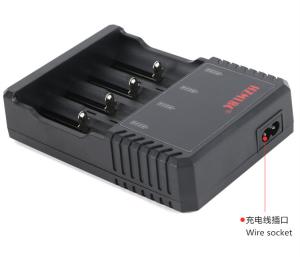 China Portable 18350 Battery Charger , 26650 Battery Charger For Vapor Cigarette factory