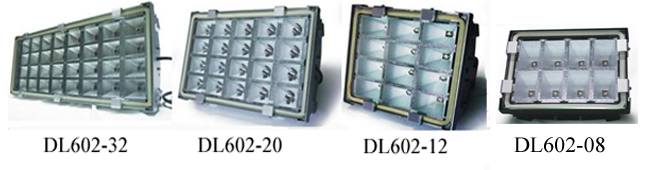 AC 220 Volt 100W Gas Station LED Canopy Light Energy Saving Aluminum , Outdoor Flood Light Fixtures