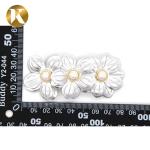 Wenzhou Kml Wholesale custom handmade flower fashion special cloth shoe buckle