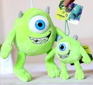 Stuffed Plush Toys Monsters University Mike Wazowski Action Figure For Collection