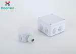 Light Grey Electric Junction Box IP65 Waterproof Protection For Outdoor / Indoor