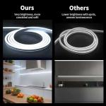 16.5FT / 5 Meter Spotless Silicone LED Channel System Recessed Flexible Tube