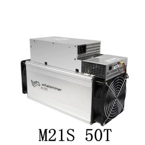 China USB 3.0 128 Bit Etherent Whatsminer M21S 50Th 3240W factory