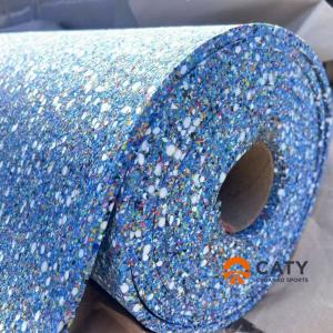 China Customized Quick-Install Semi-Prefabricated Rubber Roll Sandwich Athletics Track for Sports Venues factory