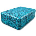 75mm Green Workout With Bamboo Yoga Blocks EPP Recycled Fitness Equipment