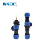 Male And Female Waterproof Connector Threaded Coupling Wk11 Rear Nut In Line