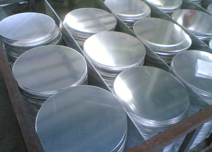 0.5mm Alloy 1050 3003 Aluminum Round Plate H14 Temper For Non Slip Cookware