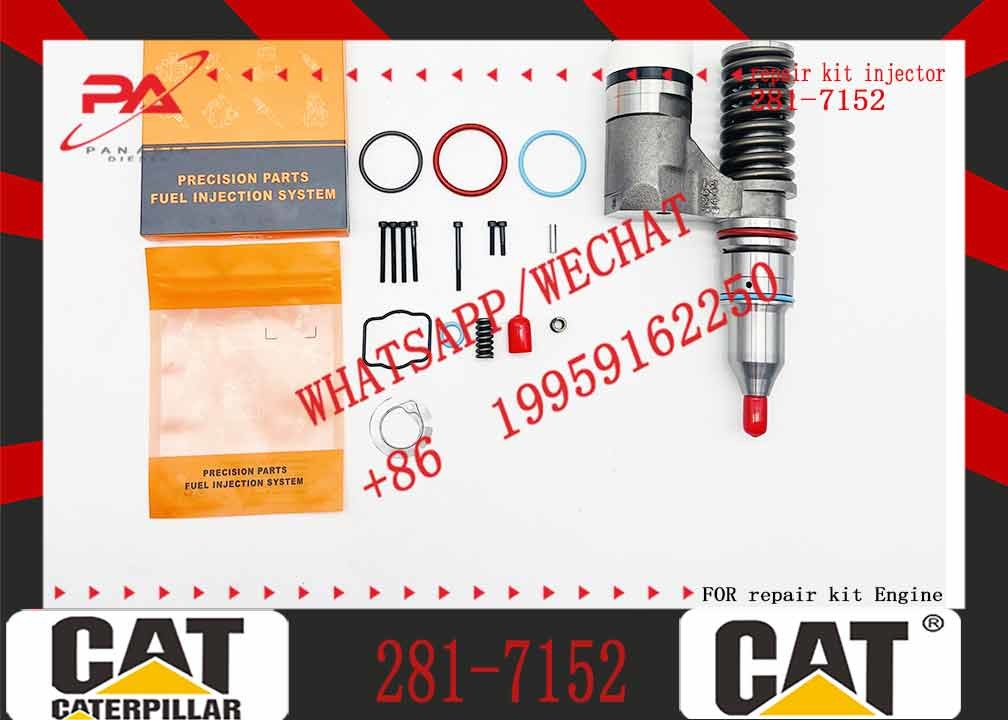 Diesel Engine Fuel Injector Excavator Accessories Diesel Motor Parts 2817152 281-7152 for Caterpillar CAT