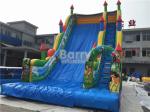 11X6X9m Commercial Inflatable Slide , PVC Tarpaulin Blow Up Jumping Castle