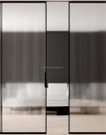 Customized Color Frosted Glass Door Fluted Moru Tempered Glass for Interior Home