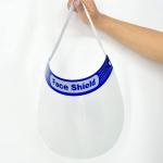 Adult Children Size Splash Face Shield , Dental Visor Face Shield Wood Cellulose