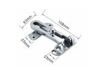 Door Mounting Door Lock Latch , Steel Stainless Door Security Bolts High Safety