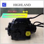 PV22 MV23 Underground Truck Hydraulic Pumps Cast Iron Housing Max Displacement