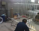 Customized Black Zinc Steel Metal Garrison Fence Panels Maintenance Free