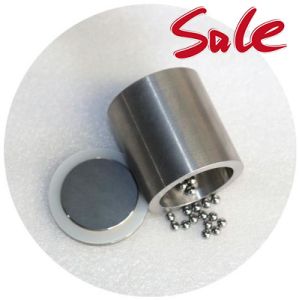 Durable 50mL Tungsten Carbide Ball Mill Jar with 46mm Inner Depth Designed for