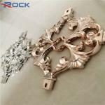 Rose Gold Luxury Style Shining Surface PVC Window Georgian Bar Decorative