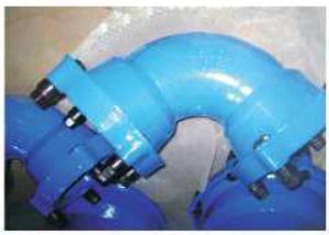 China DN80 to DN1200 Ductile iron fittings Express collar factory