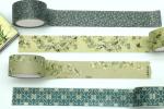 High Quality Waterproof Adhesive washi Paper Tape Vintage Chinese Style Colored