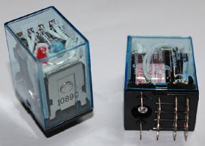 China Omron relay MY4N-J -12VDC/ 24VDC/ 110VAC/ 220VAC factory