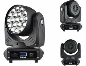 China 19x12w B - Eye Led Zoom Moving Head Stage Light Powerful LED Moving Beam factory
