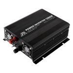Black Durable Off Grid 12v to 220v inverter 1000 Watt Modified Sine Wave